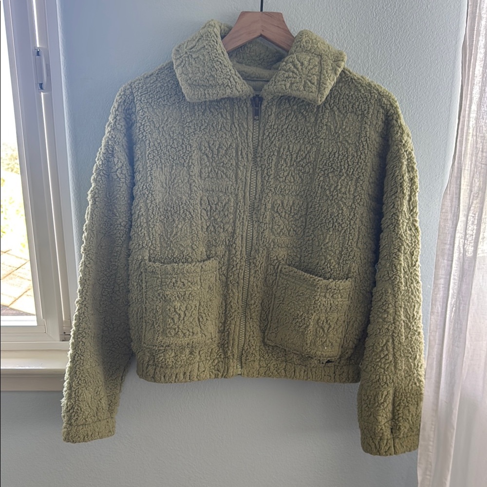 Billabong Cream Sherpa Jacket
